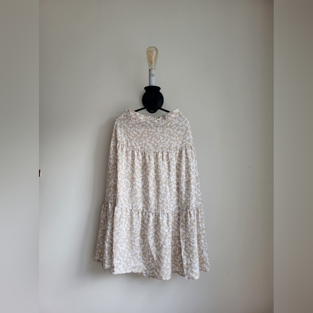 RW&CO. - Womans Cream Patterned Skirt